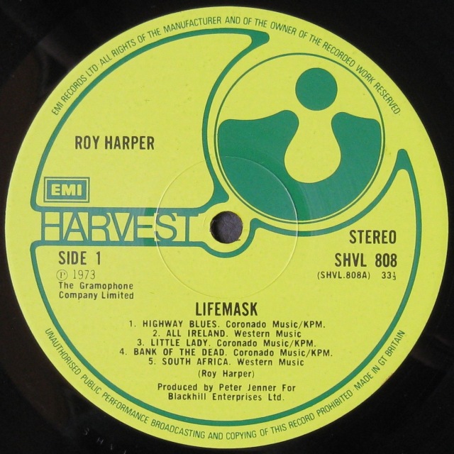 Harvest label